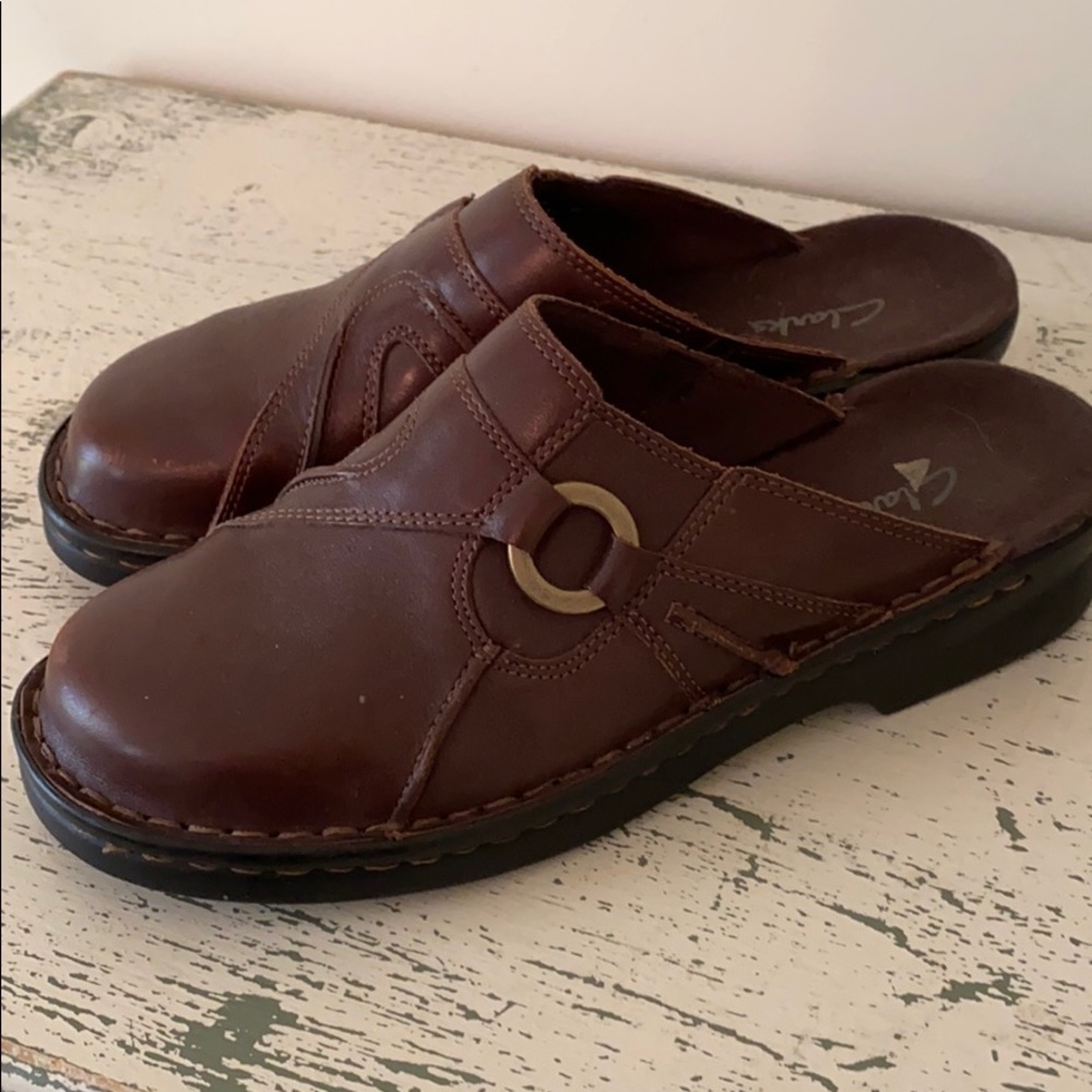 Ladies clogs by Clarks